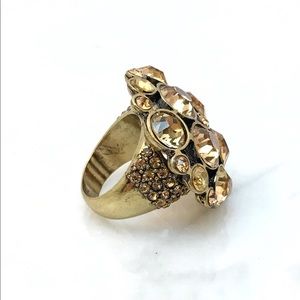 Jewelry - Topaz Rhinestone Cocktail Ring Jewelry - Topaz Rhinestone Cocktail Ring